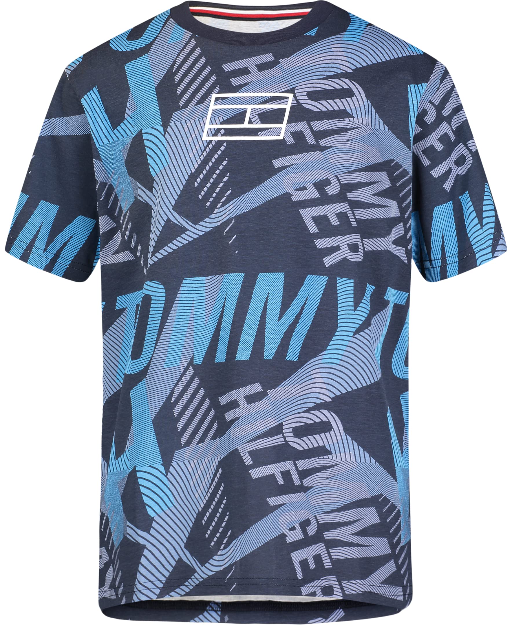 Tommy Hilfiger Boys' Short Sleeve Legacy Crew Neck T-Shirt